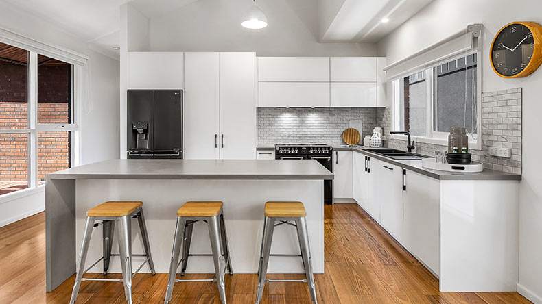 Modern kitchen renovation